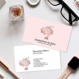 Carte De Visite Psychologue Thérapiste Conseiller Psychiatre Bus