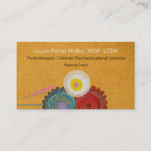 Carte De Visite Psychothérapeute Clinique Psychoéducative