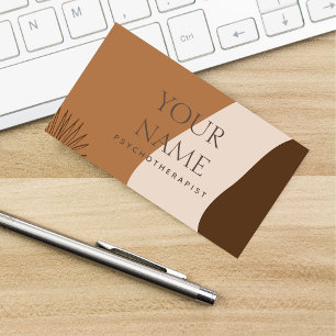 Carte De Visite Psychothérapeute Conseillère de famille Dessin Nat