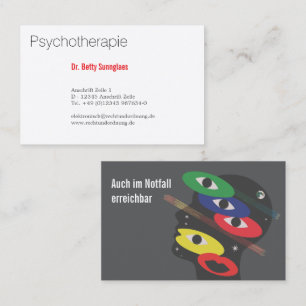Carte De Visite Psychothérapie Psychologie
