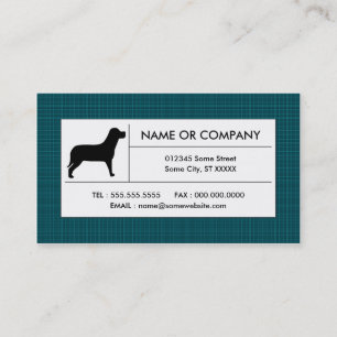 Carte De Visite pub plaid