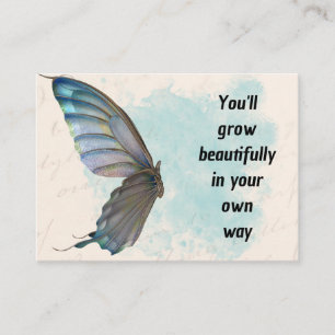 Carte De Visite Puissant, 3,5 po x 2,5 po