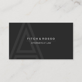 Carte De Visite PurePro No5 gris-foncé