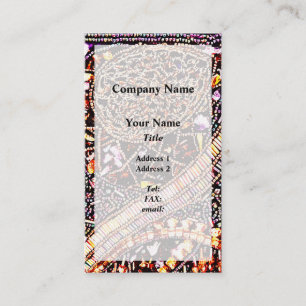 Carte De Visite Purge victorienne percée