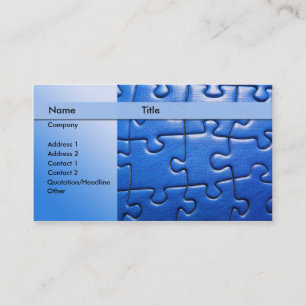 Carte De Visite puzzle