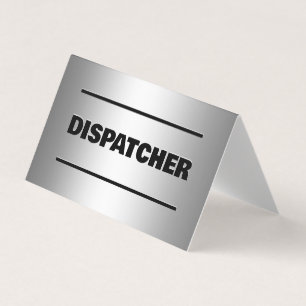 Carte de visite QR analysable du répartiteur