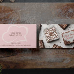 Carte de visite QR Boulangerie
