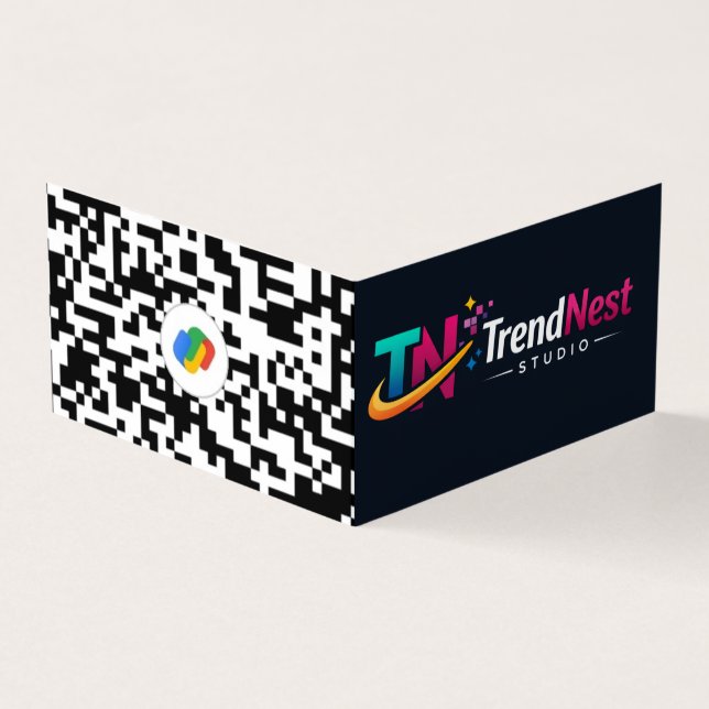 Carte De Visite QR code Business Card  (Extérieur)