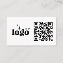 QR Code Entreprise Votre Logo Ici Modèle moderne