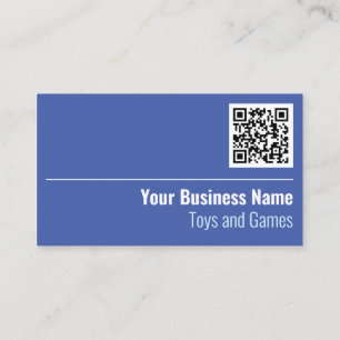 Carte de visite QR Code Jouets et Jeux