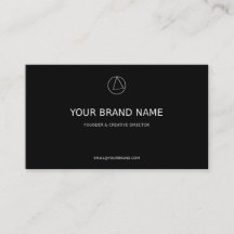 Carte de visite QR Code Luxe Minimaliste - Moderne