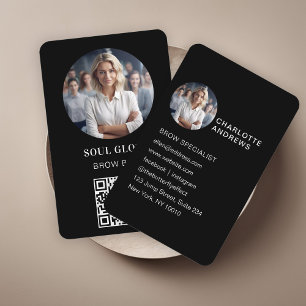 Carte De Visite QR-Code, Photo, Salon