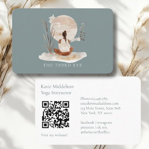 Carte De Visite QR Code- Yoga Reiki Wellness