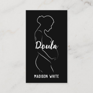 Carte de visite QR personnalisé Doula Midwoman