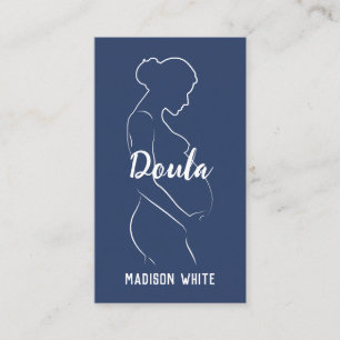 Carte de visite QR personnalisée pour grossesse de