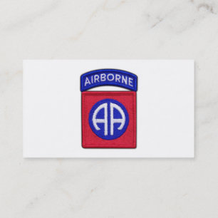 Carte De Visite quatre-vingt-deuxième La division aéroportée d'