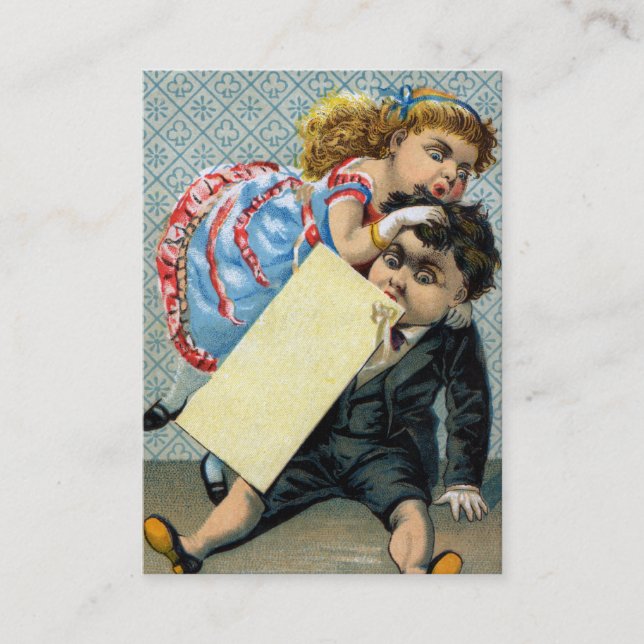 Carte De Visite Quel est le problème avec mes cheveux ? (Devant)