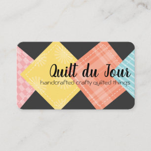 Carte De Visite Quilter couture couture couture de couture