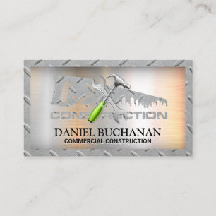 Carte De Visite quincaillerie de construction acier