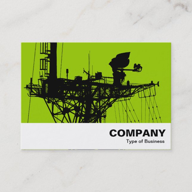 Carte De Visite Radar Mast - Martian Green (Devant)