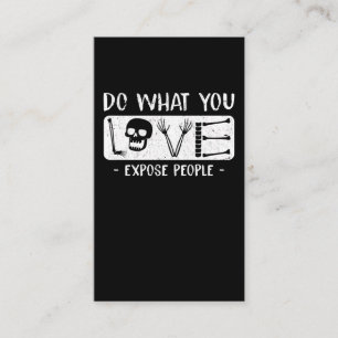 Carte De Visite Radiologue Humour Squelette Radiologie Xray