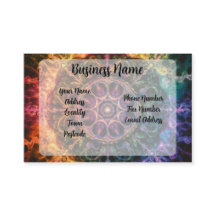 Rainbow Fire Design d'art Abstrait