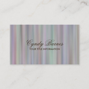 Carte de visite Rainbow Stripes
