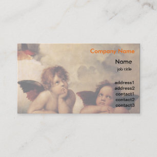 Carte De Visite Raphael, Sistine Cherub