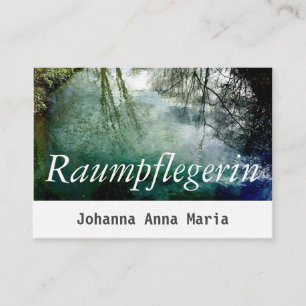 Carte De Visite Raumpflege Visitenkarten