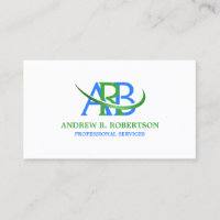 Re-important monogramme moderne de bruissement