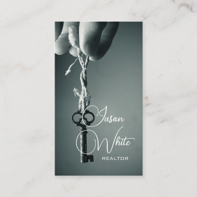 Carte De Visite Real Estate  Business Card (Devant)