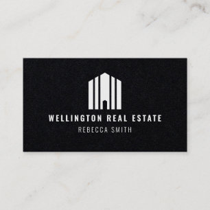 Carte De Visite Réalisateur de l'agent de liste des logos noirs so