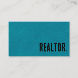 Carte De Visite Réalisateur en cuir Premier Blue Faux