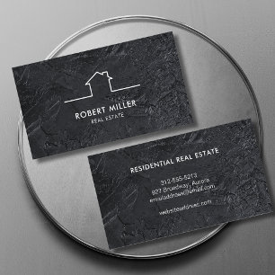 Carte De Visite Réalisateur en pierre noire