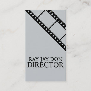 Carte De Visite Réalisateur Producteur Film Cinéma Montage Monteur
