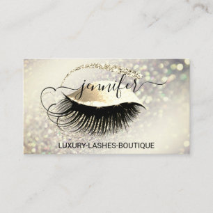 Carte De Visite Réaliser le logo de code QR Eyelash Parties scint