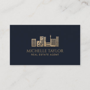 Carte De Visite Realtor Photo Realtor de la marine Elegant Immobil