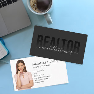 Carte De Visite Realtor Real Estate Agent Professional Ajouter une