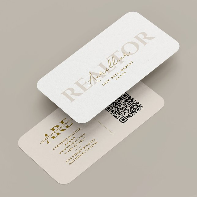 Carte De Visite Realtor Sand Real Estate Agent Mortgage Broker (Realtor Sand Real Estate Agent Mortgage Broker Business Card
)
