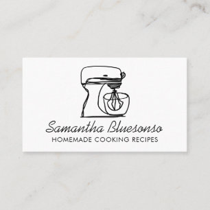 Carte De Visite Recettes de cuisine maison de boulangerie