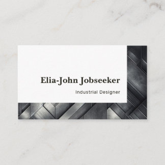 Carte De Visite Recherche d'emploi classique Simple Minimaliste Gr