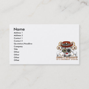 Carte De Visite recherche steampunk art de collage steampunk