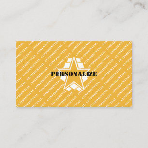 Carte De Visite Recruteur des Forces Armées Militaires Corp confid