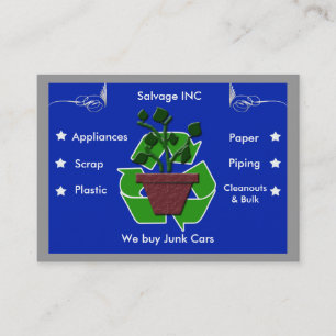 Carte De Visite recycleurs de chute