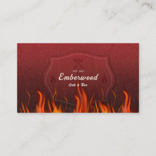 Carte de visite Red Hot Grill