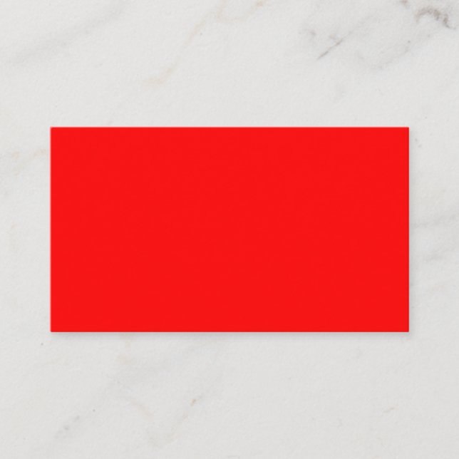 Carte de visite Red Standard (Devant)