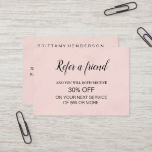 Carte De Visite Référendum minimaliste professionnel moderne