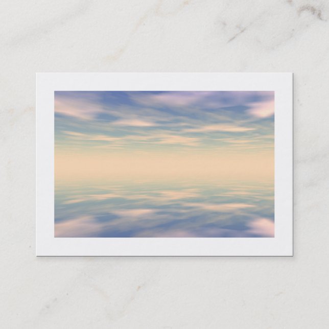 Carte De Visite Réflexions II (frontières) (Devant)