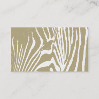 RÉGENCE ZEBRA en OR & BLANC