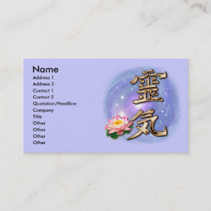 Carte De Visite Reiki